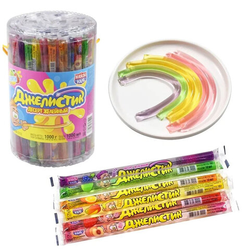 Десерт желейный ''Джелистик'' ассорти, 10 г, КАНДИ КЛАБ, JEL061