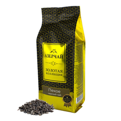 Чай листовой АЗЕРЧАЙ ''Gold collection GOLDEN PEKOE'' черный, 250 г, 421666