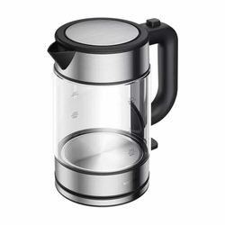 Чайник XIAOMI Electric Glass Kettle, 1,7 л, 2200 Вт, закрытый нагревательный элемент, стекло, черный