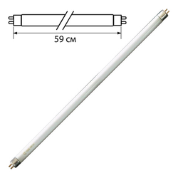 Лампа люминесцентная OSRAM L18/640, 18 Вт, цоколь G13, в виде трубки, длина 59 см, хол. белый свет