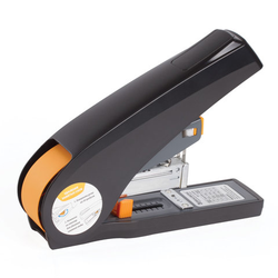 Степлер ЭНЕРГОСБЕРЕГАЮЩИЙ МОЩНЫЙ 24/6-23/13 BRAUBERG ''Easy Press'', до 100 листов, БЕЗ УСИЛИЙ, 22435