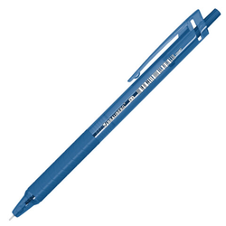 Ручка шариковая автоматическая с грипом BRAUBERG ''CLASSIC'', СИНЯЯ, пишущий узел 0,5 мм, линия письма