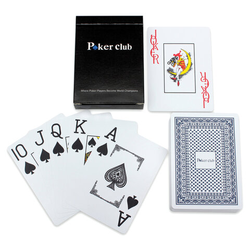 Карты игральные пластиковые ''Poker club'', ассорти, 54 шт., 8,7 х 6,3 см, 25 мкм, ИН-9121, ИН-9130, И