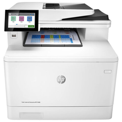МФУ лазерное ЦВЕТНОЕ HP Color LJ Enterprise M480f ''4 в 1'', А4, 27 стр./мин., 55000 стр./мес, ДУПЛЕКС