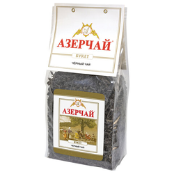 Чай листовой АЗЕРЧАЙ ''Букет'' черный крупнолистовой 400 г, 413002