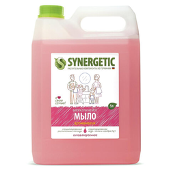 Мыло жидкое 5 л SYNERGETIC, ''Аромамагия'' гипоаллергенное, биоразлагаемое, ЭКО, 105504