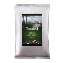 Чай листовой GREENFIELD ''Royal Earl Grey'' черный с бергамотом 250 г, 0975-15