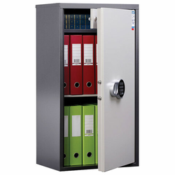 Шкаф металлический для документов AIKO ''SL-87ТEL'' ГРАФИТ, 870х460х340 мм, 21 кг, S10799090902