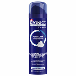 Гель для бритья 200 мл, DEONICA FOR MEN ''Комфортное бритье'', 4600104035579