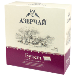 Чай АЗЕРЧАЙ ''Premium collection'' чёрный, 100 пакетиков в конвертах по 1,8 г, 415234
