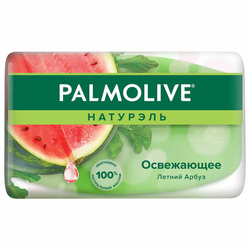 Мыло туалетное 90 г, PALMOLIVE НАТУРЭЛЬ ''Летний арбуз'', освежающее, 32940, 8693495032940