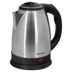 Чайник CROMEX (КРОМЕКС) KT-115, 1,5 л, 1500 Вт, закрытый нагревательный элемент, нержавеющая сталь,