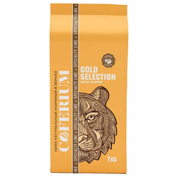 Кофе в зернах COFERIUM ''GOLD SELECTION'' 1 кг, арабика 100%, 48006