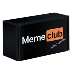 Настольная игра в мемы, ''MemeClub'', 200 мемо-карт, 200 ситуаций, 8,5х14,5х6 см, 16+, ZUBRO Games, 66