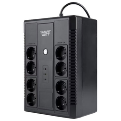 Источник бесперебойного питания SMARTWATT UPS SAFE PRO 650, 650 ВА (390 Вт), 8 розеток, 370302027000