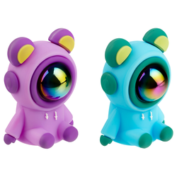 Точилка пластиковая MESHU ''Cute Bear'', 1 отверстие, ассорти MS_56006