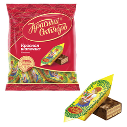 Конфеты шоколадные КРАСНЫЙ ОКТЯБРЬ ''Красная шапочка'', 250 г, пакет, КО03926