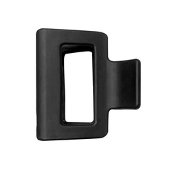 Краб для волос 5 см, soft-touch, чёрный, MONTE VITA (МОНТЕ ВИТА), 457009