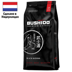 Кофе в зернах BUSHIDO ''Black Katana'' 1 кг, арабика 100%, НИДЕРЛАНДЫ, BU10004008
