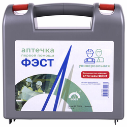 Аптечка первой помощи универсальная ФЭСТ, до 7 человек, футляр из полистирола,  6, 1644
