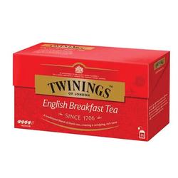 Чай TWININGS ''English Breakfast'', 25 пакетиков в конвертах по 2 г, БРИТАНИЯ, 12005