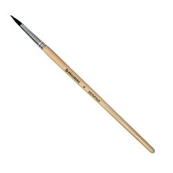 Кисть BRAUBERG, белка, круглая,  4, 200181