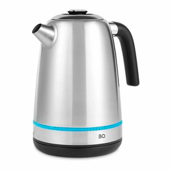 Чайник BQ (БИ-КЬЮ) KT1725SW, 1,7 л, 2200 Вт, закрытый нагревательный элемент, нержавеющая сталь, 861