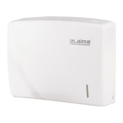 Диспенсер для полотенец LAIMA PROFESSIONAL ORIGINAL (Система H2), Z-сложения, белый, ABS-пластик, 60
