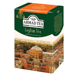 Чай листовой AHMAD ''Ceylon Tea OP'' черный цейлонский крупнолистовой 200 г, 1289-012