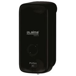 Дозатор для жидкого мыла LAIMA PROFESSIONAL PREMIUM BLACK, НАЛИВНОЙ, 0,5 л, черный, ABS-пластик, 609