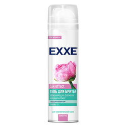 Гель для бритья 200 мл EXXE FOR WOMEN ''SILK EFFECT'', глицерин + аллантоин, С0007322