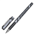 Ручка гелевая с грипом BRAUBERG ''GRAPHITE VIVID'', ЧЕРНАЯ, пишущий узел 0,5 мм, линия письма 0,35 мм,