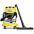 Пылесос хозяйственный KARCHER WD 4 PS, мусоросборник 20 л, мощность 1000 Вт, желтый, 1.628-290.0