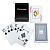 Карты игральные пластиковые ''Poker club'', ассорти, 54 шт., 8,7 х 6,3 см, 25 мкм, ИН-9121, ИН-9130, И