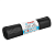 Мешки для мусора 120 л, черные, в рулоне 50 шт., ПВД, 20 мкм, 70х110 см, PACLAN ''Professional'', 1338