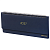 Планинг датированный 2027 305х140мм BRAUBERG Select, под кожу, темно-синий, 118202