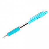 Ручка шариковая автоматическая Pilot ''Super Grip'' синяя, 0,7мм, голубой грип BPGP-10R-F-SL